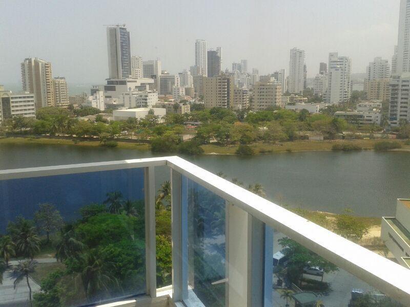 Apartamento Con Vista Al Laguito Y Al Mar Cartagena Eksteriør billede